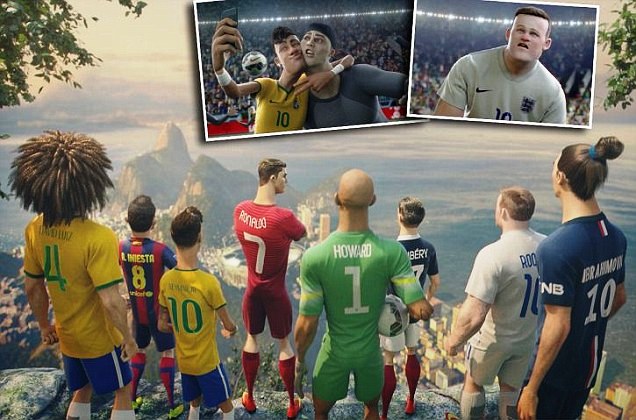 Neymar, Ronaldo dkk Tampil di Film Animasi Nike